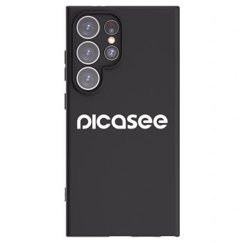 Picasee silikonový černý obal pro Samsung Galaxy S24 Ultra S928B 5G - Picasee - new logo - white