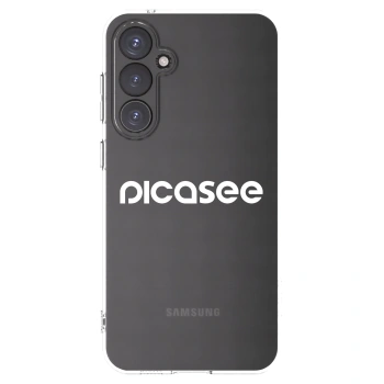 Picasee silikonový průhledný obal pro Samsung Galaxy S23 FE S711B - Picasee - new logo - white