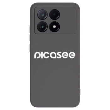 Picasee silikonový černý obal pro Xiaomi Poco X6 Pro - Picasee - new logo - white