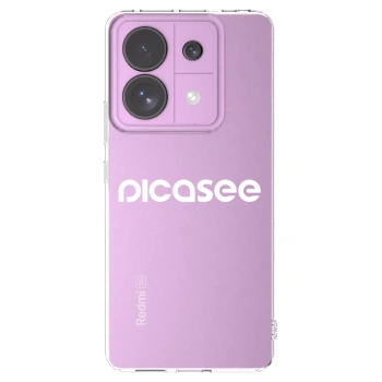 Picasee silikonový průhledný obal pro Xiaomi Redmi Note 13 Pro 5G - Picasee - new logo - white