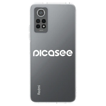Picasee silikonový průhledný obal pro Xiaomi Redmi Note 12 Pro 4G - Picasee - new logo - white