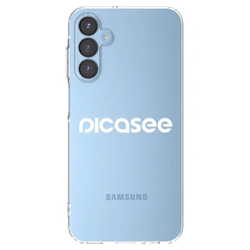 Picasee silikonový průhledný obal pro Samsung Galaxy A15 A156B 5G - Picasee - new logo - white