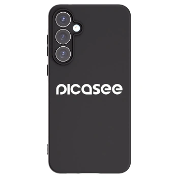 Picasee silikonový černý obal pro Samsung Galaxy A55 5G A556B - Picasee - new logo - white