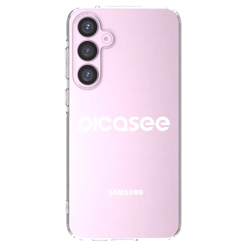 Picasee silikonový průhledný obal pro Samsung Galaxy A55 5G A556B - Picasee - new logo - white