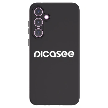 Picasee silikonový černý obal pro Samsung Galaxy A35 5G A356B - Picasee - new logo - white