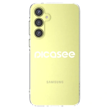 Picasee silikonový průhledný obal pro Samsung Galaxy A35 5G A356B - Picasee - new logo - white