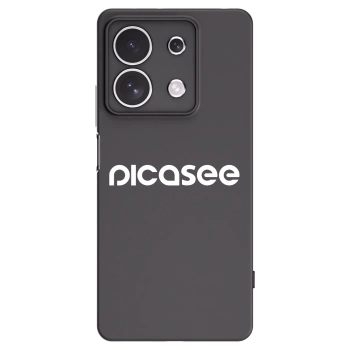 Picasee silikonový černý obal pro Xiaomi Redmi Note 13 4G - Picasee - new logo - white