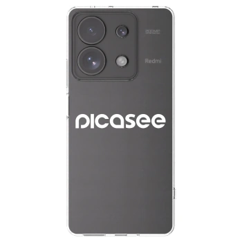 Picasee silikonový průhledný obal pro Xiaomi Redmi Note 13 Pro 4G - Picasee - new logo - white