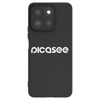 Picasee silikonový černý obal pro Honor X8b - Picasee - new logo - white