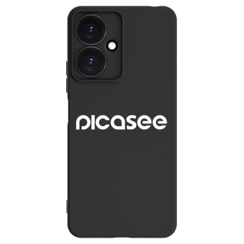 Picasee silikonový černý obal pro Xiaomi Redmi 13C 5G - Picasee - new logo - white