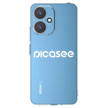 Picasee silikonový průhledný obal pro Xiaomi Redmi 13C 5G - Picasee - new logo - white