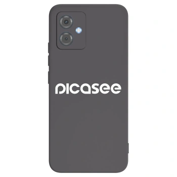 Obal pro Motorola Moto G14 - Picasee - new logo - white