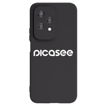 Picasee silikonový černý obal pro Honor 200 Lite - Picasee - new logo - white