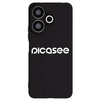 Picasee silikonový černý obal pro Xiaomi Redmi 13 4G - Picasee - new logo - white
