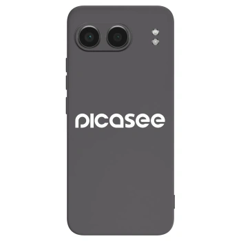 Picasee silikonový černý obal pro OnePlus Nord 4 - Picasee - new logo - white
