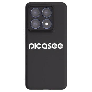 Picasee silikonový černý obal pro Xiaomi 14T Pro - Picasee - new logo - white