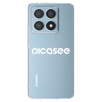 Picasee silikonový průhledný obal pro Xiaomi 14T Pro - Picasee - new logo - white