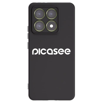 Picasee silikonový černý obal pro Xiaomi 14T - Picasee - new logo - white