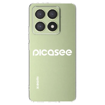 Picasee silikonový průhledný obal pro Xiaomi 14T - Picasee - new logo - white