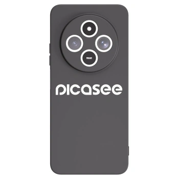 Picasee silikonový černý obal pro Xiaomi Redmi 14C - Picasee - new logo - white