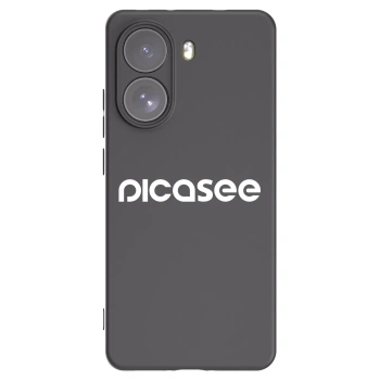 Picasee silikonový černý obal pro Xiaomi Poco X7 - Picasee - new logo - white