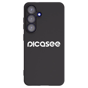 Picasee silikonový černý obal pro Samsung Galaxy S25 5G - Picasee - new logo - white