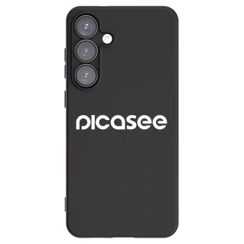 Picasee silikonový černý obal pro Samsung Galaxy S25+ 5G - Picasee - new logo - white