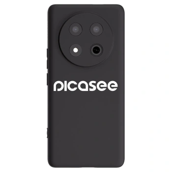 Picasee silikonový černý obal pro Honor Magic7 Lite 5G - Picasee - new logo - white