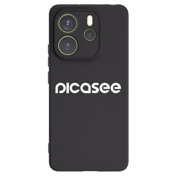 Picasee silikonový černý obal pro Xiaomi Redmi Note 14 4G - Picasee - new logo - white
