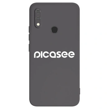 Picasee silikonový černý obal pro Xiaomi Redmi Note 7 - Picasee - new logo - white