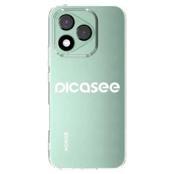 Picasee silikonový průhledný obal pro Honor 400 Lite 5G - Picasee - new logo - white