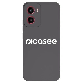 Picasee silikonový černý obal pro Motorola Moto G05 - Picasee - new logo - white