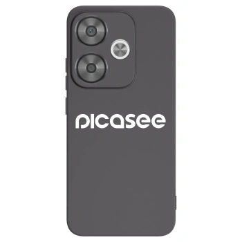 Picasee silikonový černý obal pro Xiaomi Poco F6 - Picasee - new logo - white