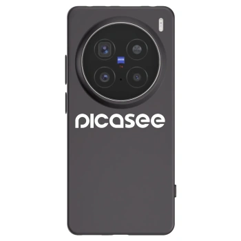 Picasee silikonový černý obal pro Vivo X200 Pro - Picasee - new logo - white