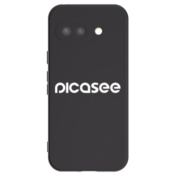 Picasee silikonový černý obal pro Google Pixel 9a - Picasee - new logo - white