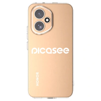 Picasee silikonový průhledný obal pro Honor 400 5G - Picasee - new logo - white
