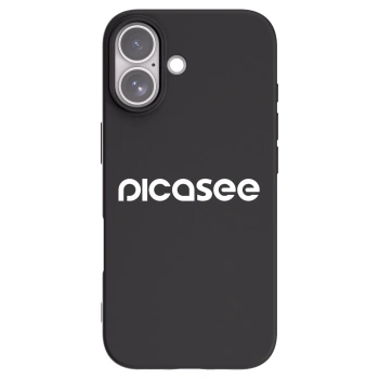 Picasee silikonový černý obal pro Apple iPhone 17 - Picasee - new logo - white