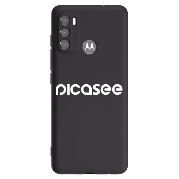Picasee silikonový černý obal pro Motorola Edge 60 5G - Picasee - new logo - white
