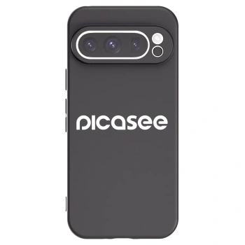 Picasee silikonový černý obal pro Google Pixel 9 Pro XL - Picasee - new logo - white
