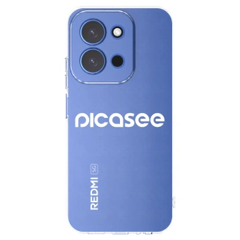 Picasee silikonový průhledný obal pro Xiaomi Redmi 15C 4G - Picasee - new logo - white