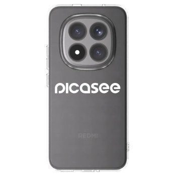 Picasee silikonový průhledný obal pro Xiaomi Redmi Note 15 Pro+ - Picasee - new logo - white