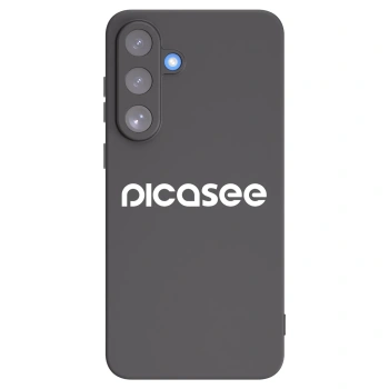 Picasee silikonový černý obal pro Samsung Galaxy S25 FE 5G - Picasee - new logo - white