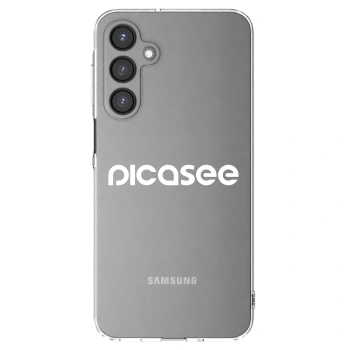 Picasee silikonový průhledný obal pro Samsung Galaxy A16 4G - Picasee - new logo - white