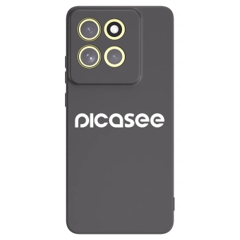 Picasee silikonový černý obal pro Motorola Moto G86 Power 5G - Picasee - new logo - white