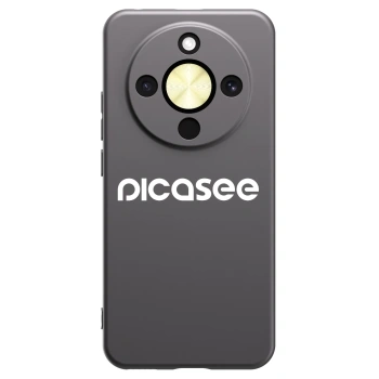 Picasee silikonový černý obal pro Honor Magic8 Lite 5G - Picasee - new logo - white