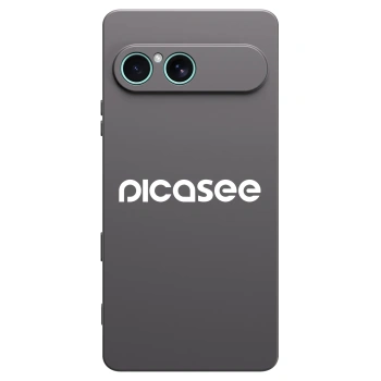 Picasee silikonový černý obal pro Sony Xperia 10 VII - Picasee - new logo - white