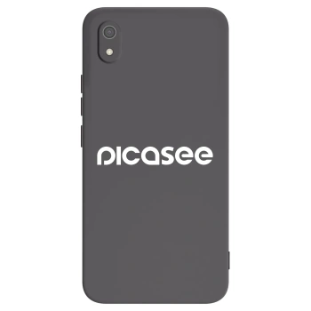 Picasee silikonový černý obal pro Xiaomi Redmi 7A - Picasee - new logo - white