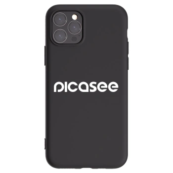 Picasee silikonový černý obal pro Apple iPhone 11 Pro - Picasee - new logo - white