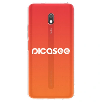 Obal pro Xiaomi Redmi 8A - Picasee - new logo - white
