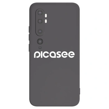 Picasee silikonový černý obal pro Xiaomi Mi Note 10 (Pro) - Picasee - new logo - white